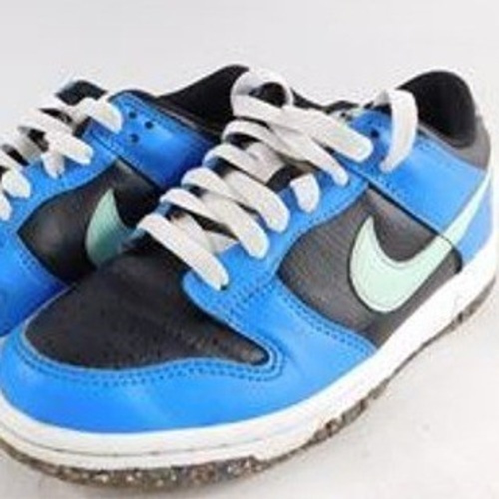 Nike Dunk Low Next Nature Black Blue Mint Green DH9765-401 Mens Sneakers